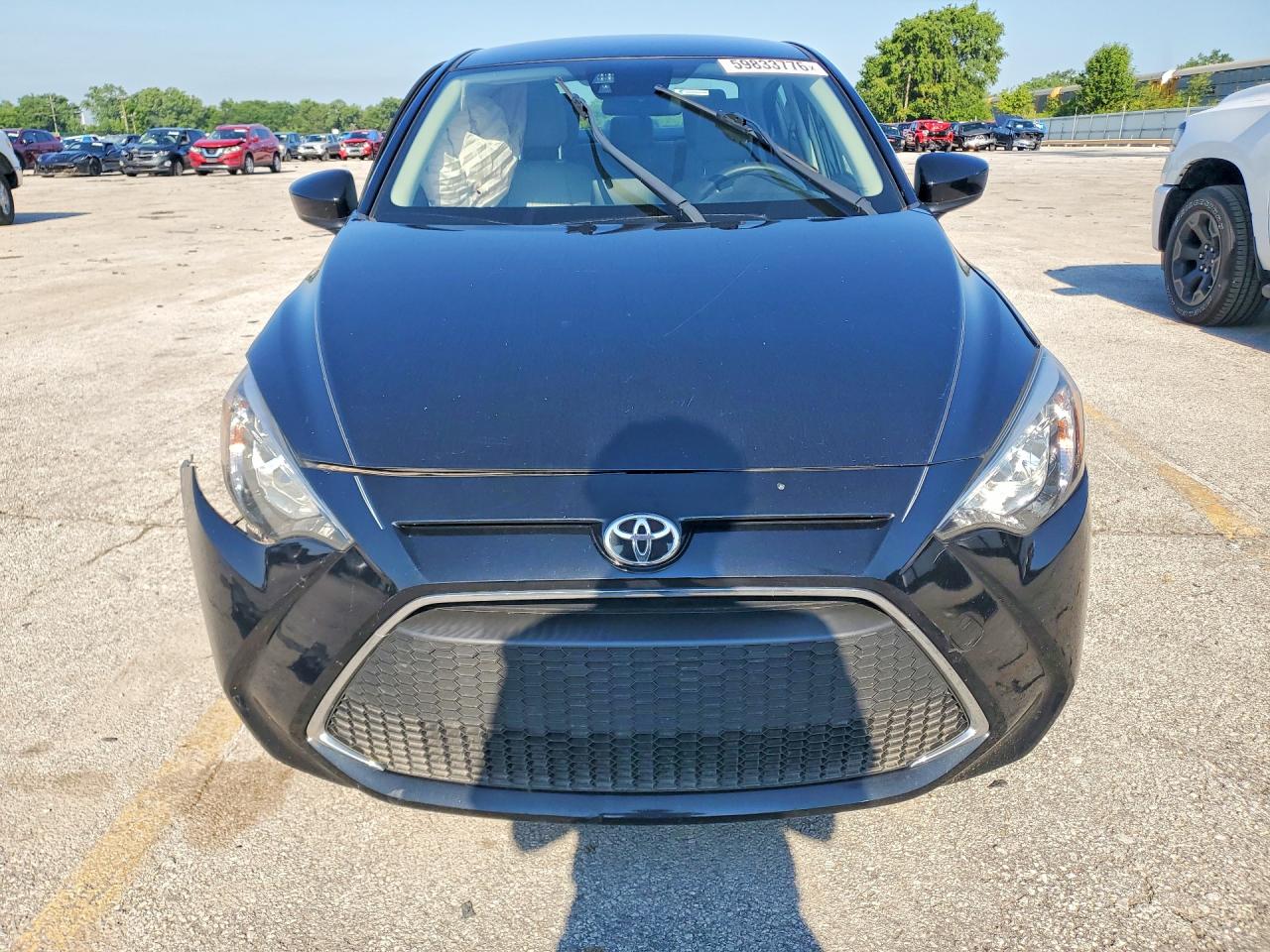 2020 Toyota Yaris L Black vin: 3MYDLBYV4LY716965