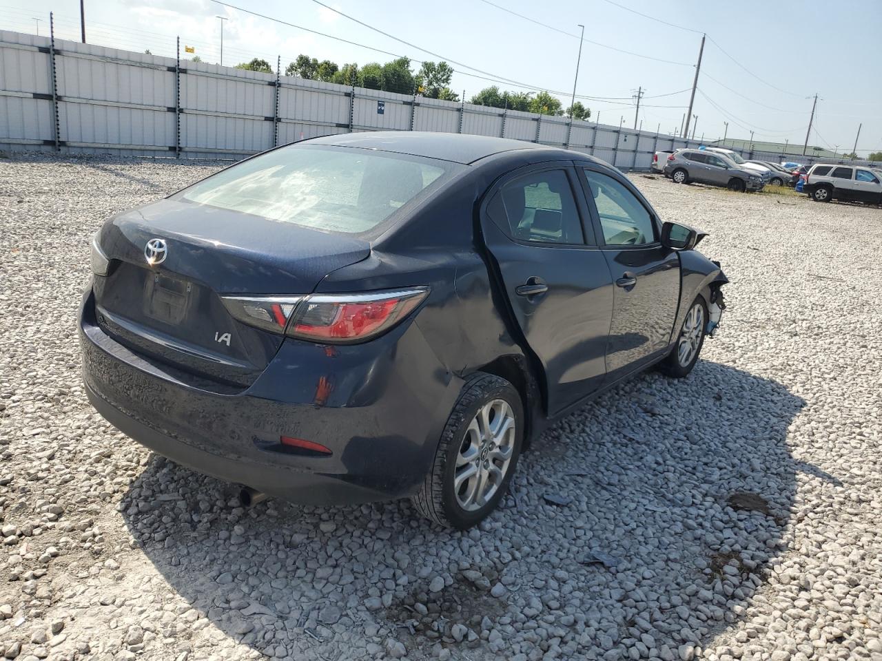 2018 Toyota Yaris Ia  Blue vin: 3MYDLBYV5JY332867