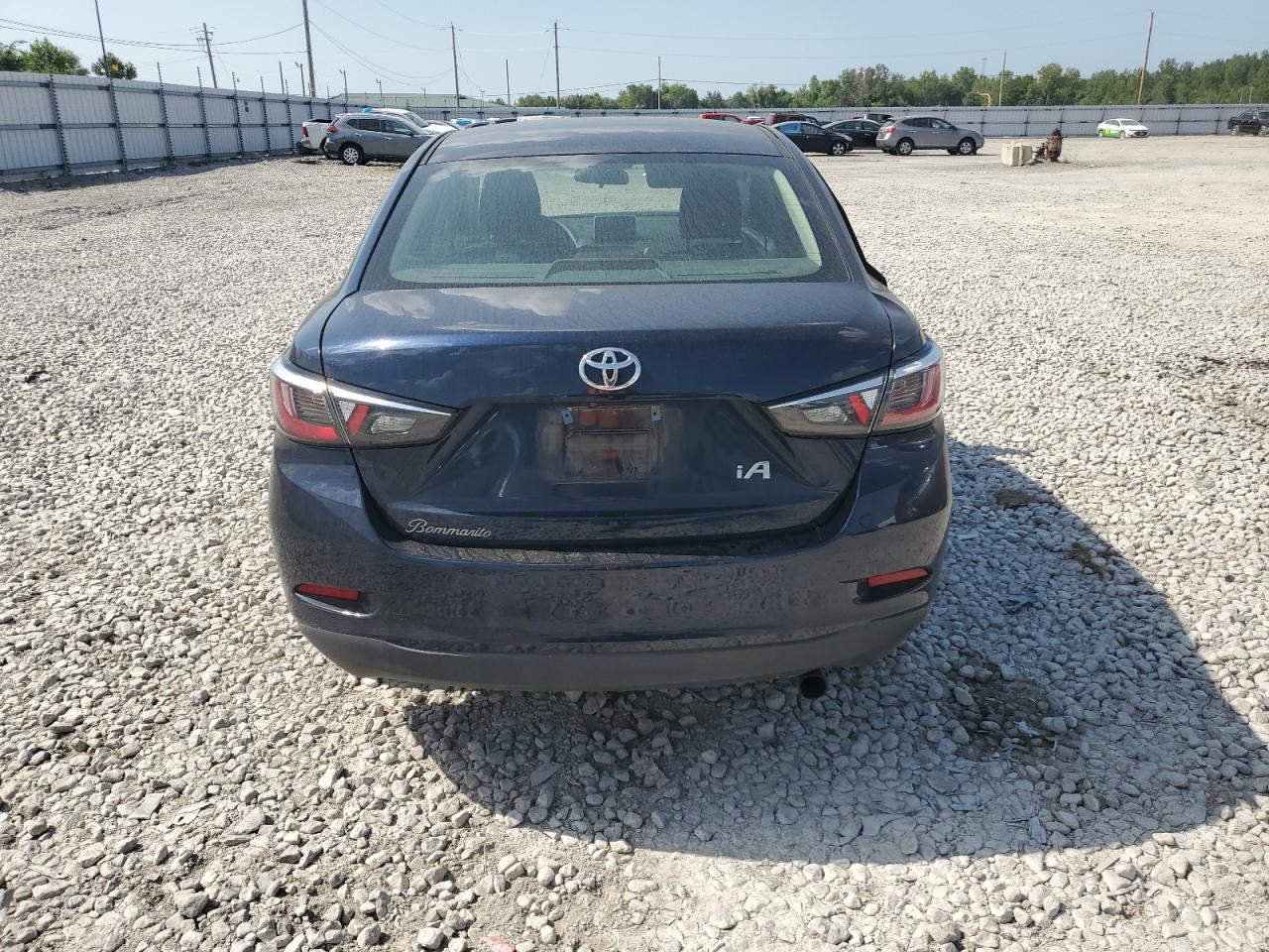 2018 Toyota Yaris Ia  Blue vin: 3MYDLBYV5JY332867