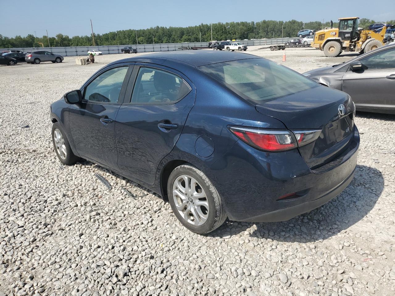 2018 Toyota Yaris Ia  Blue vin: 3MYDLBYV5JY332867