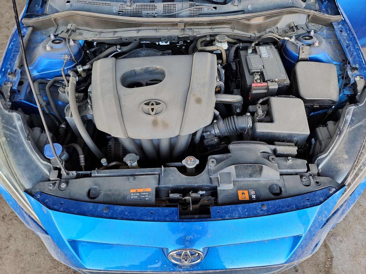 2019 Toyota Yaris Le Синий vin: 3MYDLBYV7KY521716