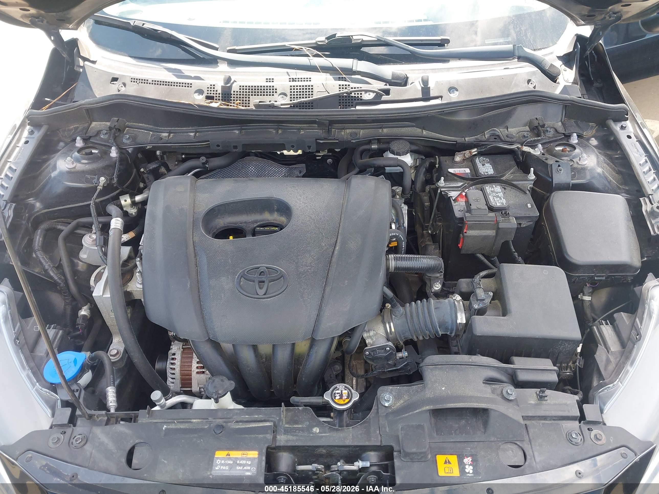 2019 Toyota Yaris Le Black vin: 3MYDLBYV9KY513049