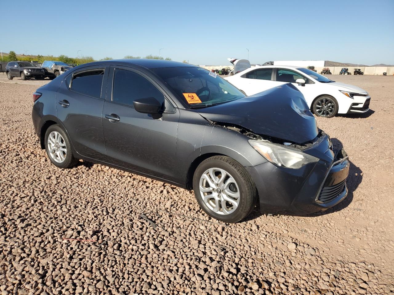 2018 Toyota Yaris Ia  Серый vin: 3MYDLBYVXJY306359