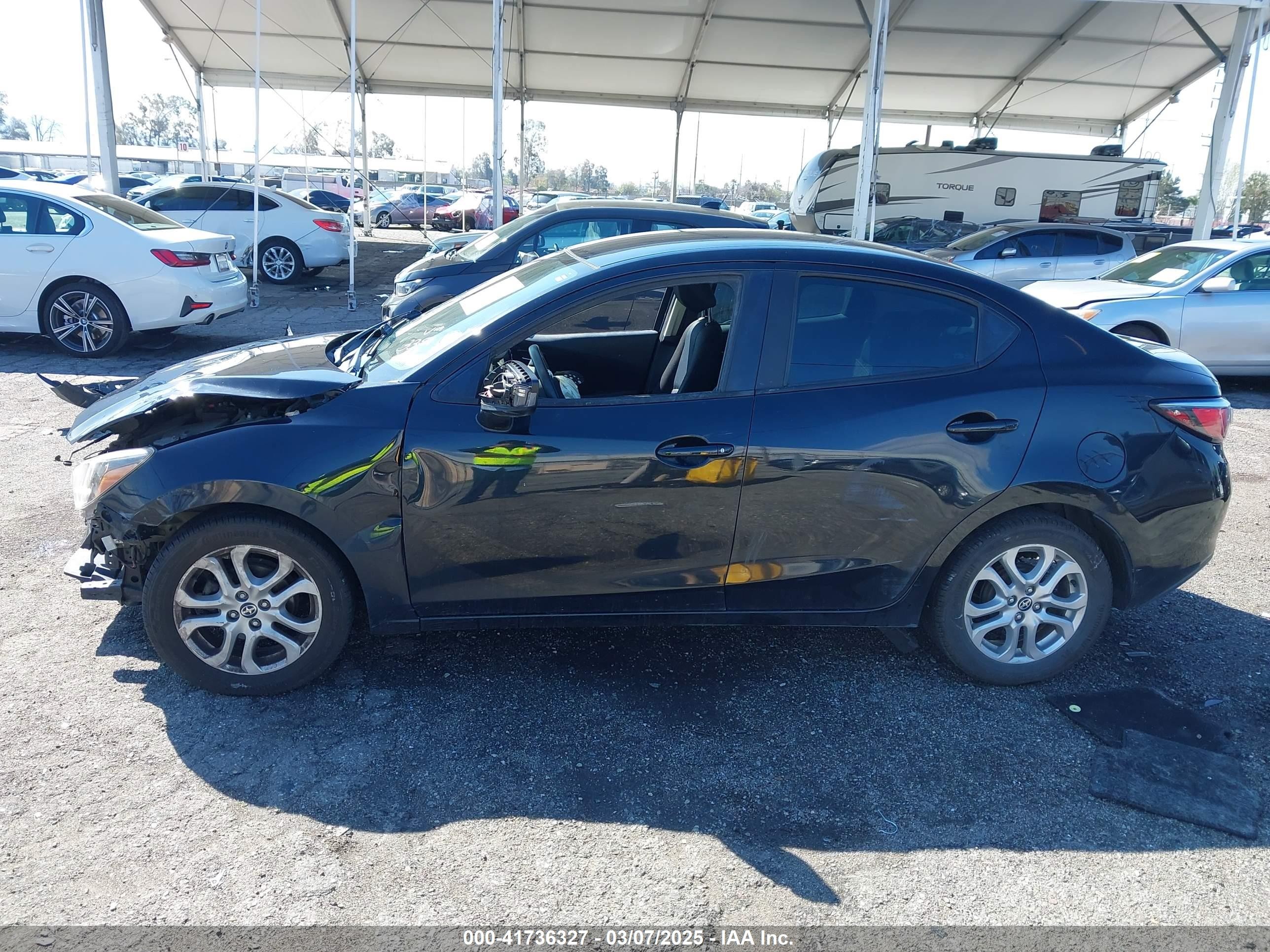 2016 Scion Ia   Black vin: 3MYDLBZV0GY123351