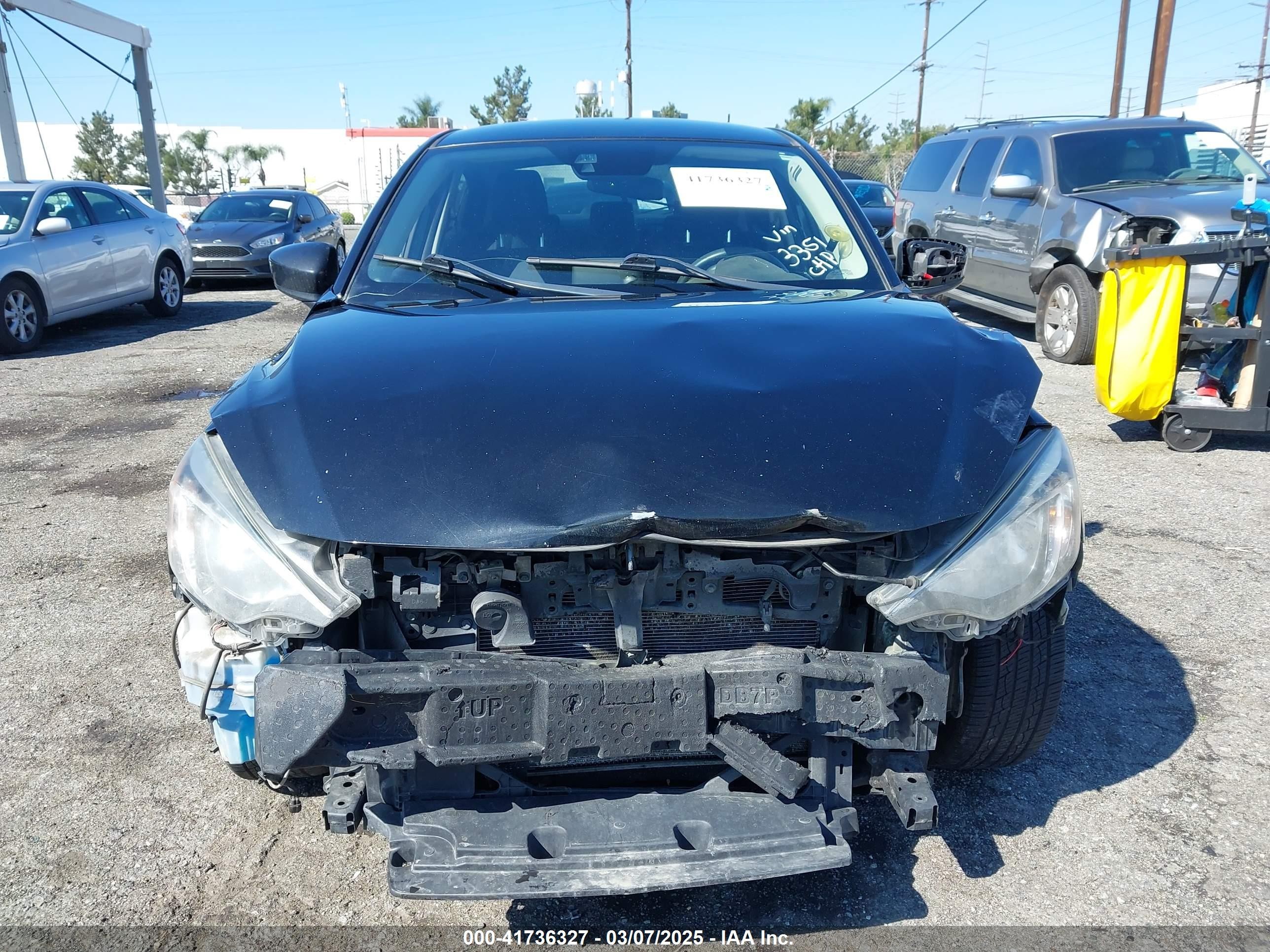 2016 Scion Ia   Black vin: 3MYDLBZV0GY123351