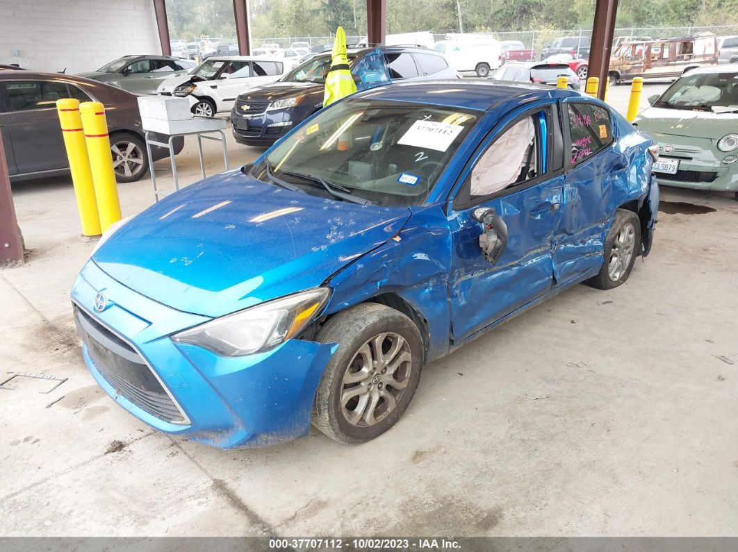 2016 Scion Ia   Blue vin: 3MYDLBZV5GY135494
