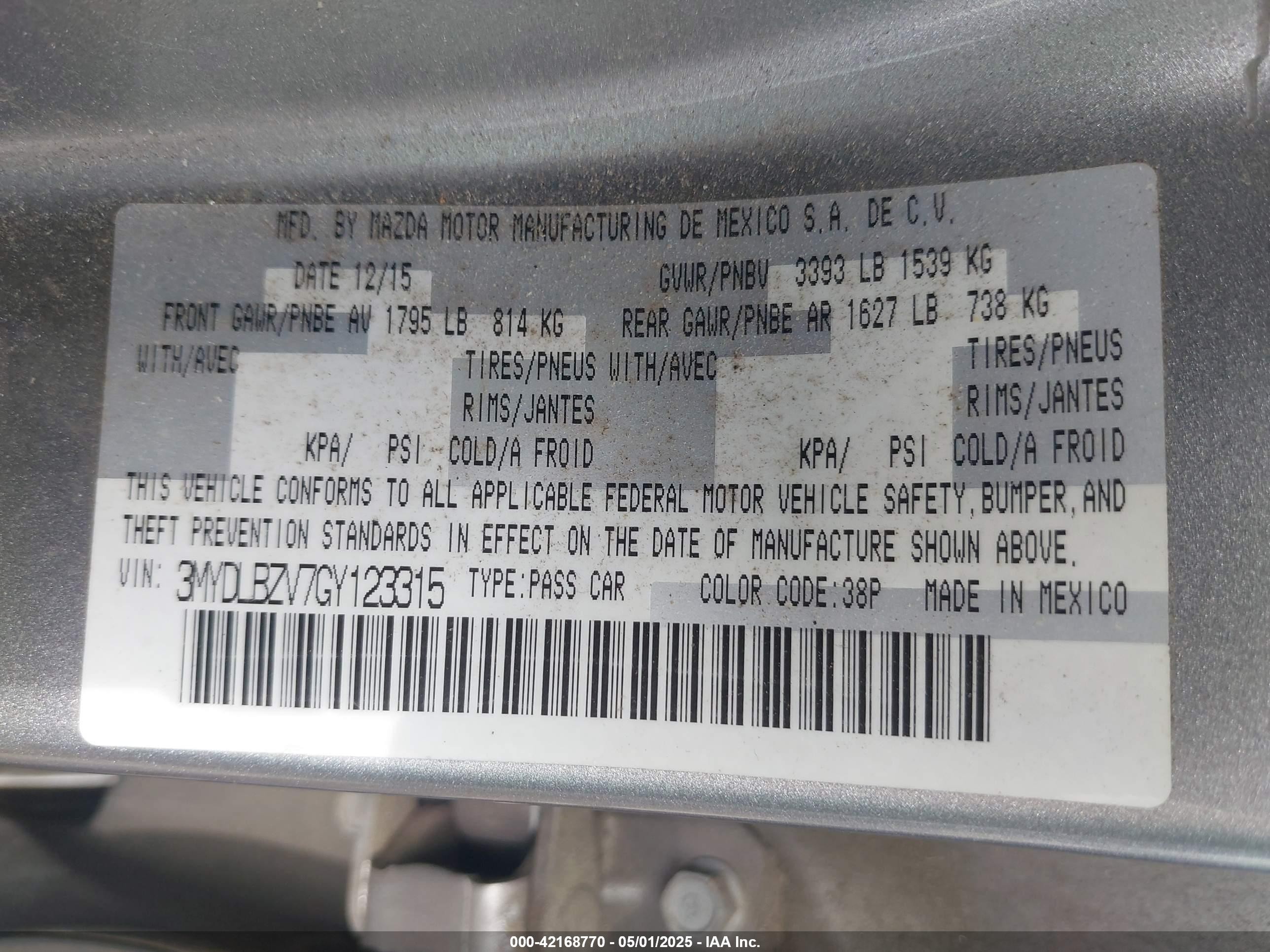 2016 Toyota Scion Ia   Silver vin: 3MYDLBZV7GY123315