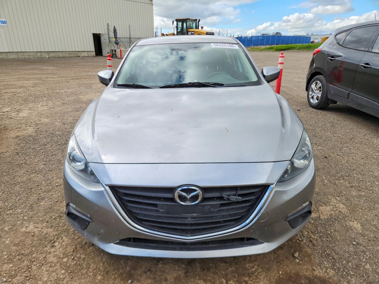 2015 Mazda 3 Sport Silver vin: 3MZBM1K70FM200988