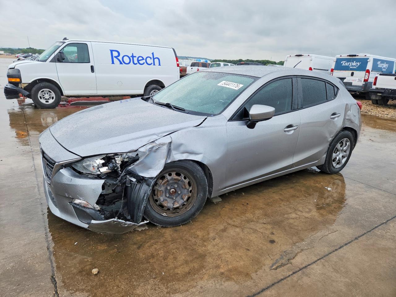 2015 Mazda 3 Sport Gray vin: 3MZBM1K71FM128716