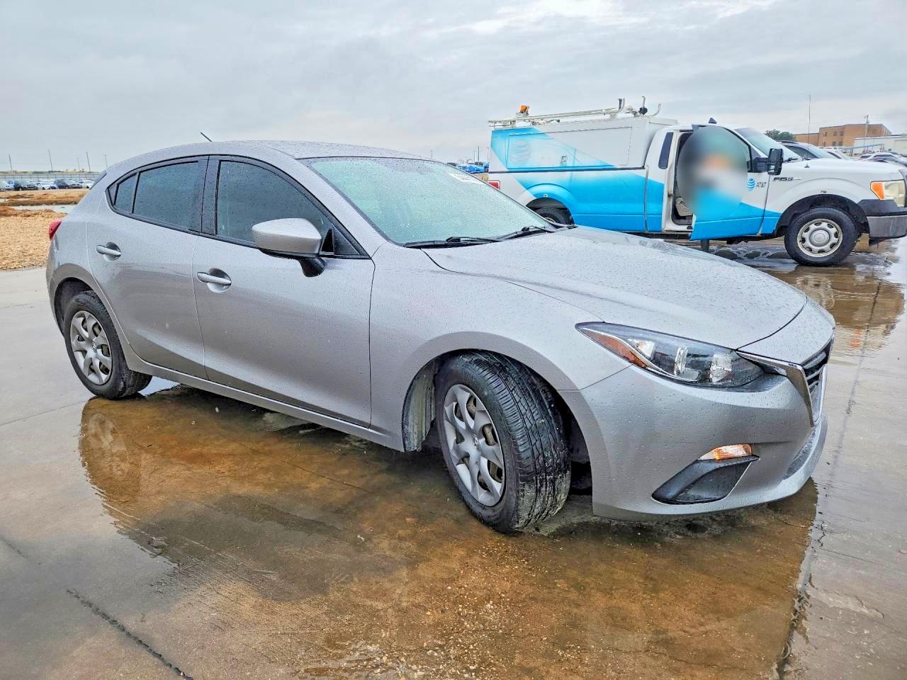 2015 Mazda 3 Sport Gray vin: 3MZBM1K71FM128716