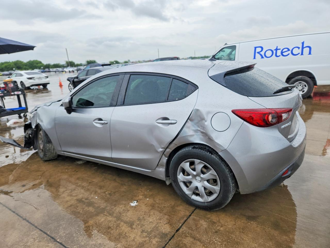 2015 Mazda 3 Sport Gray vin: 3MZBM1K71FM128716