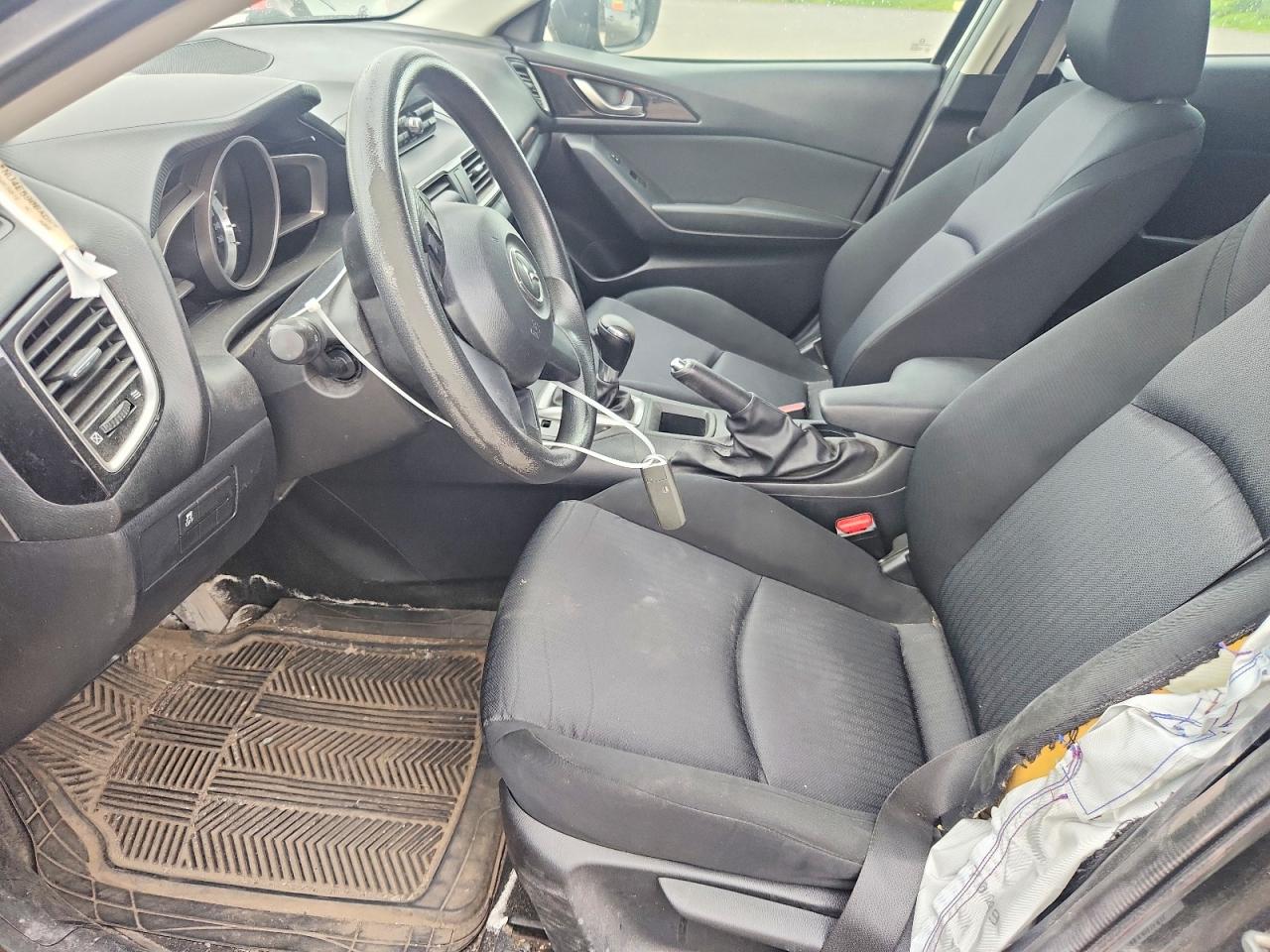 2015 Mazda 3 Sport Черный vin: 3MZBM1K71FM141918