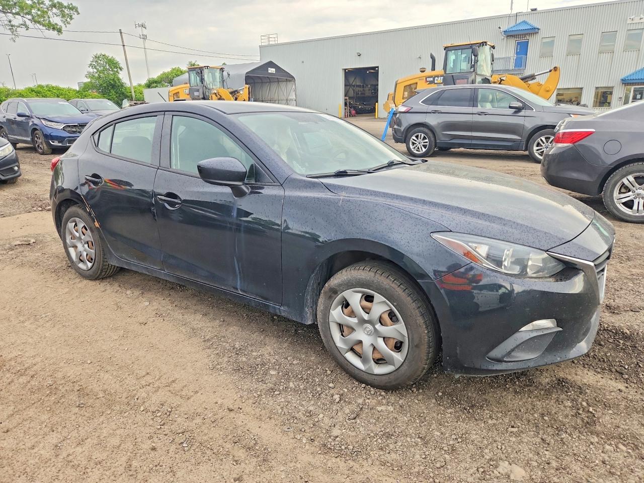 2015 Mazda 3 Sport Черный vin: 3MZBM1K71FM141918