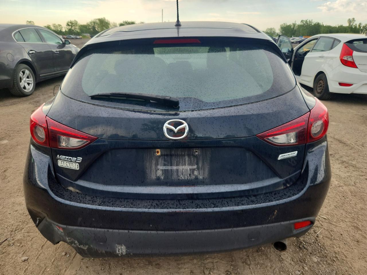 2015 Mazda 3 Sport Черный vin: 3MZBM1K71FM141918