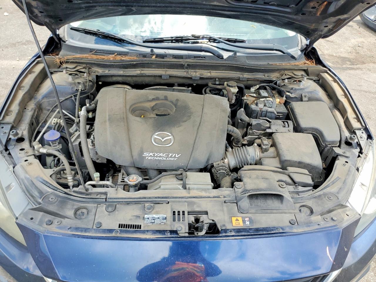 2015 Mazda 3 Sport Синий vin: 3MZBM1K71FM150120