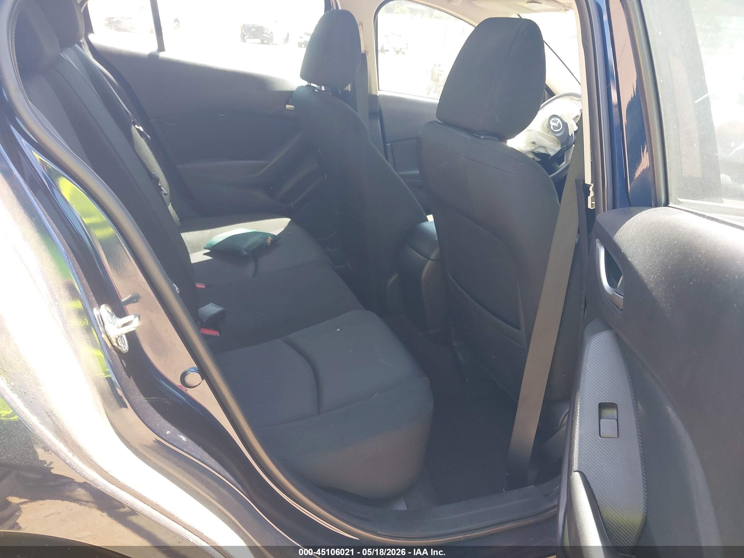 2015 Mazda Mazda3   Синий vin: 3MZBM1K71FM202930