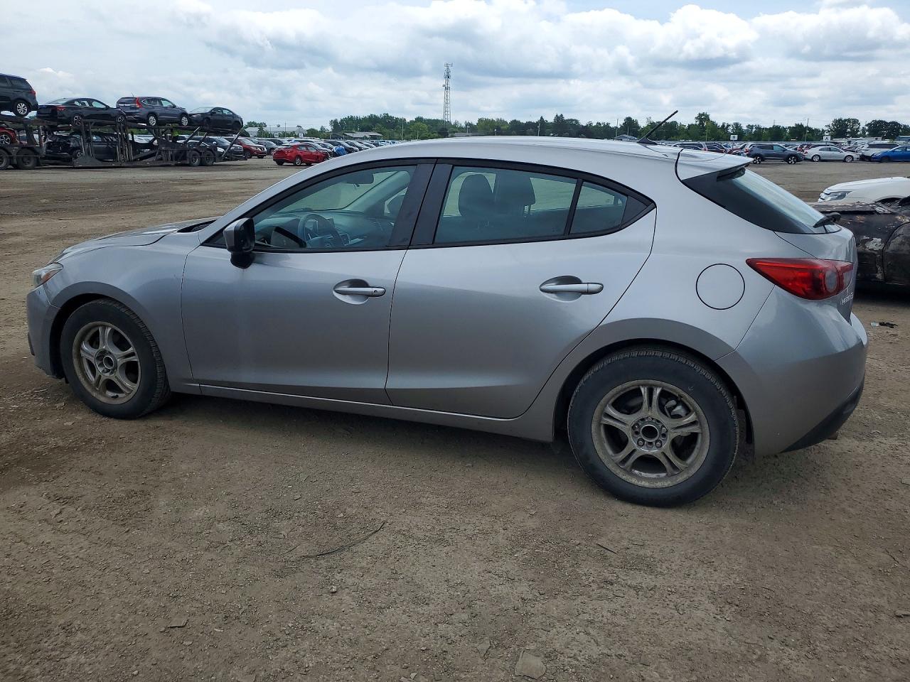 2015 Mazda 3 Sport Silver vin: 3MZBM1K71FM223745