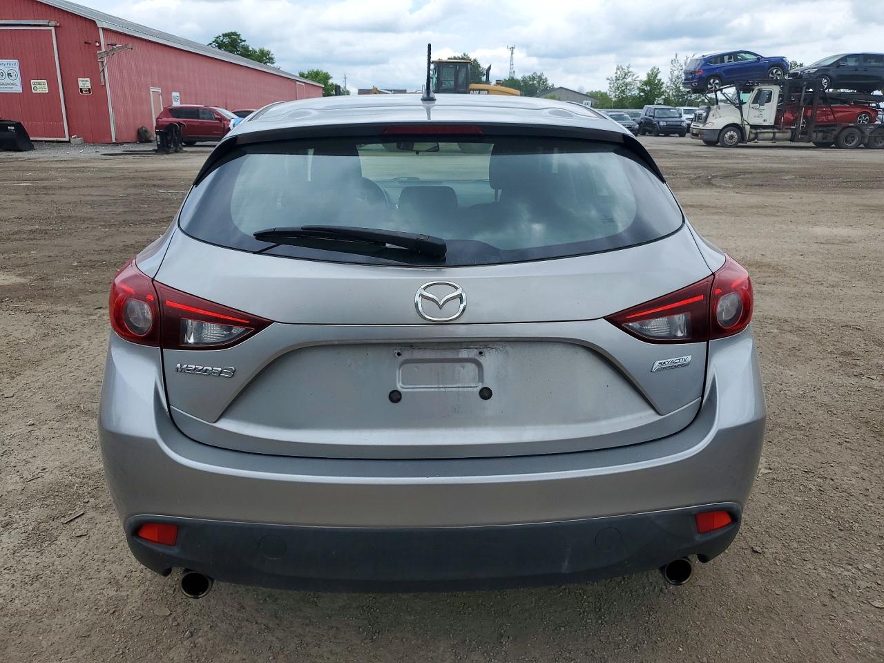 2015 Mazda 3 Sport Silver vin: 3MZBM1K71FM223745