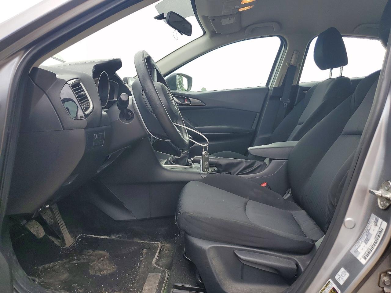 2015 Mazda 3 Sport Silver vin: 3MZBM1K71FM223745