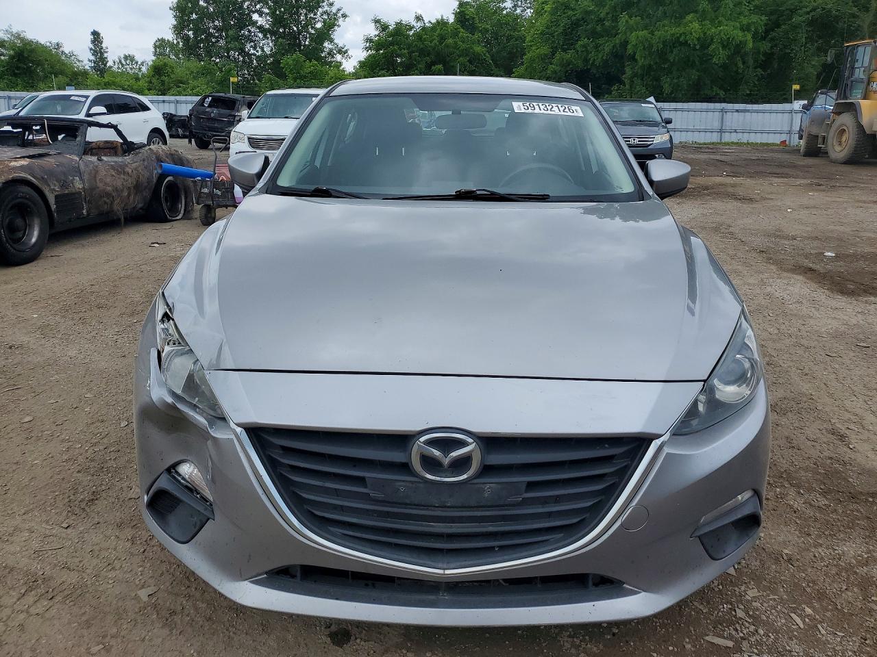 2015 Mazda 3 Sport Silver vin: 3MZBM1K71FM223745