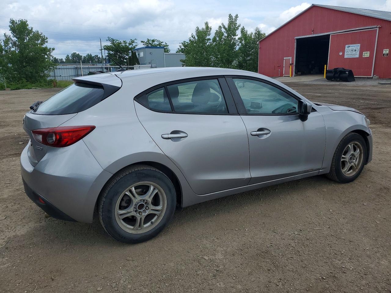 2015 Mazda 3 Sport Silver vin: 3MZBM1K71FM223745