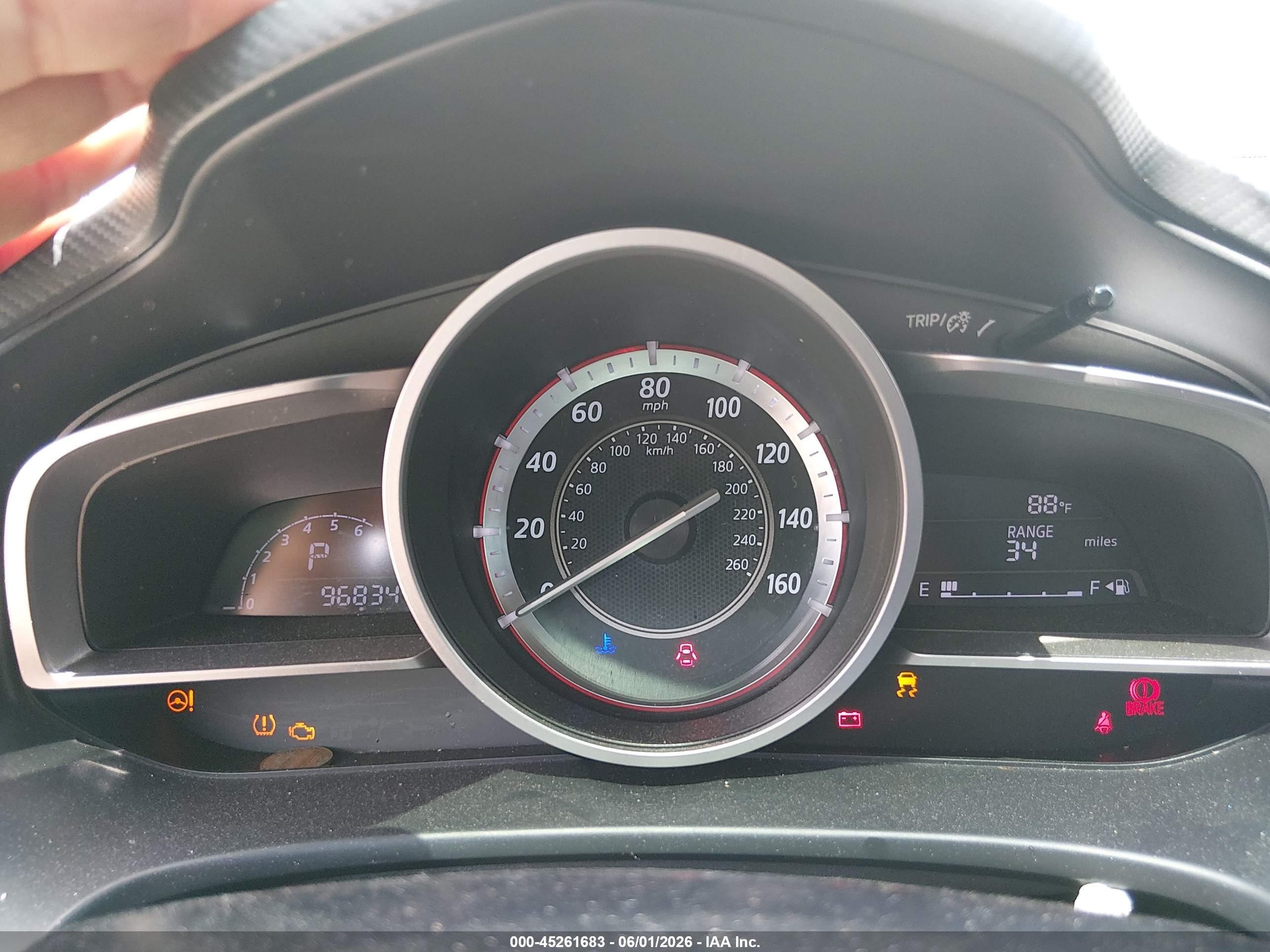 2015 Mazda Mazda3 I Sport Белый vin: 3MZBM1K72FM153317