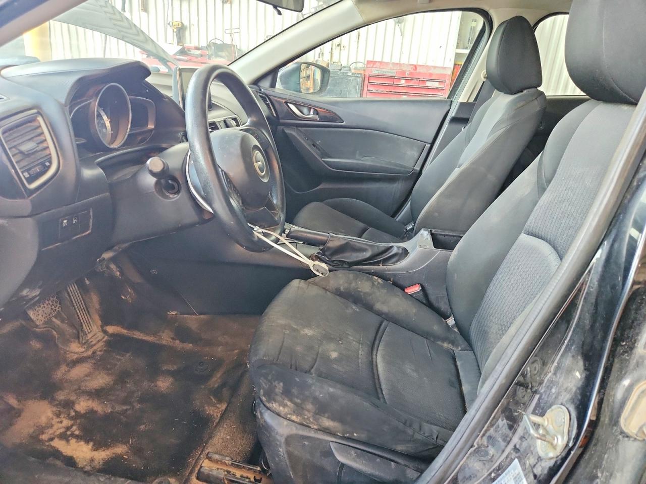 2015 Mazda 3 Sport Черный vin: 3MZBM1K72FM209742