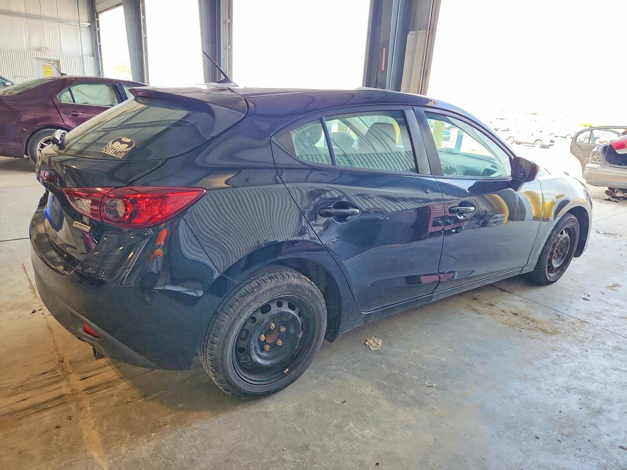 2015 Mazda 3 Sport Черный vin: 3MZBM1K72FM209742