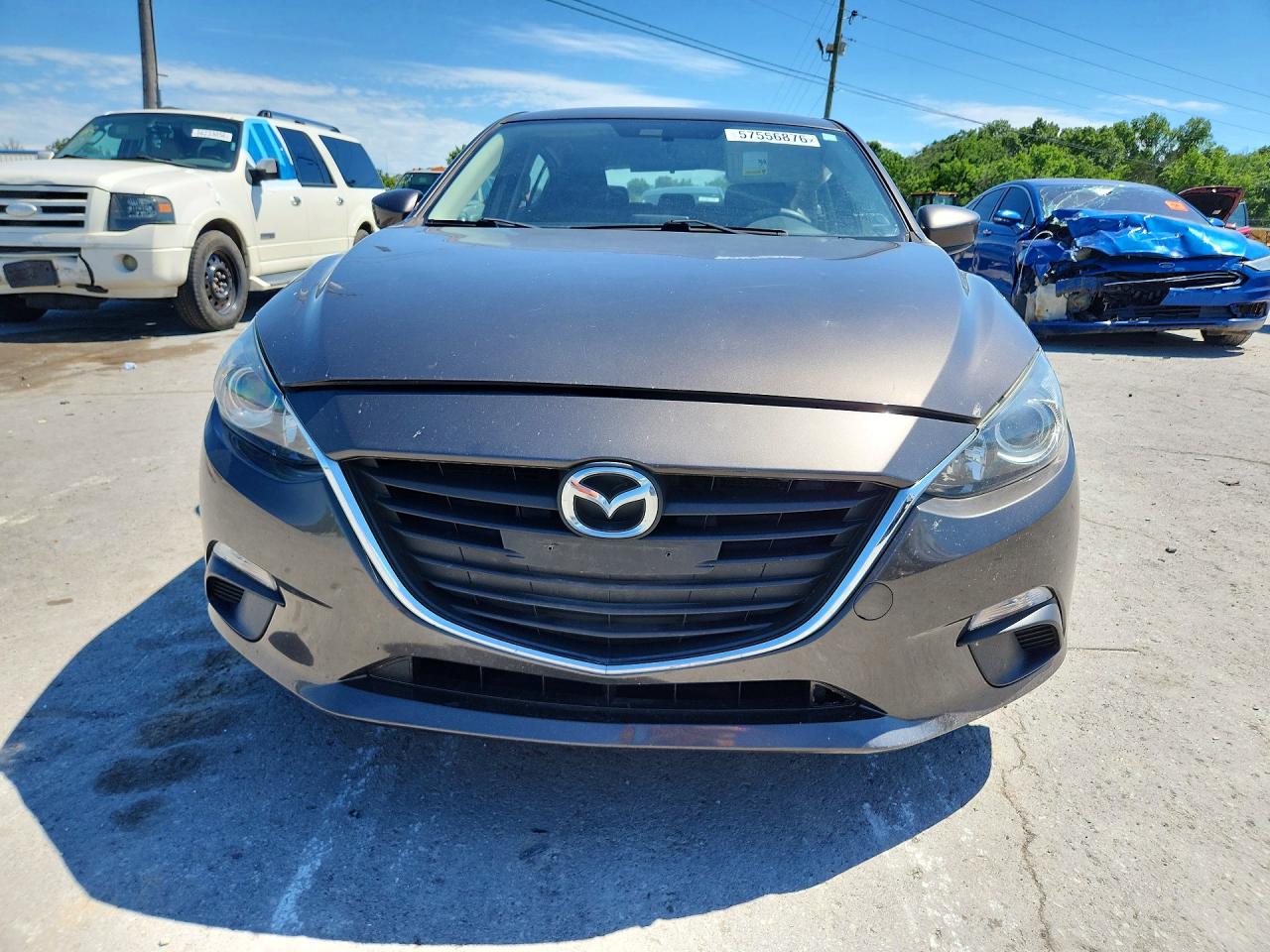 2015 Mazda 3 Sport Gray vin: 3MZBM1K72FM213709