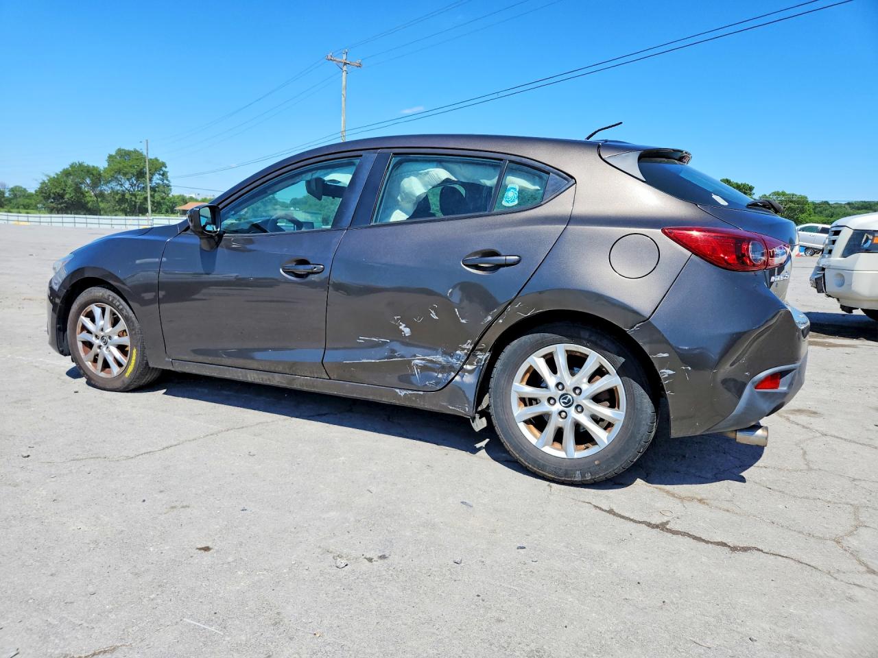 2015 Mazda 3 Sport Gray vin: 3MZBM1K72FM213709