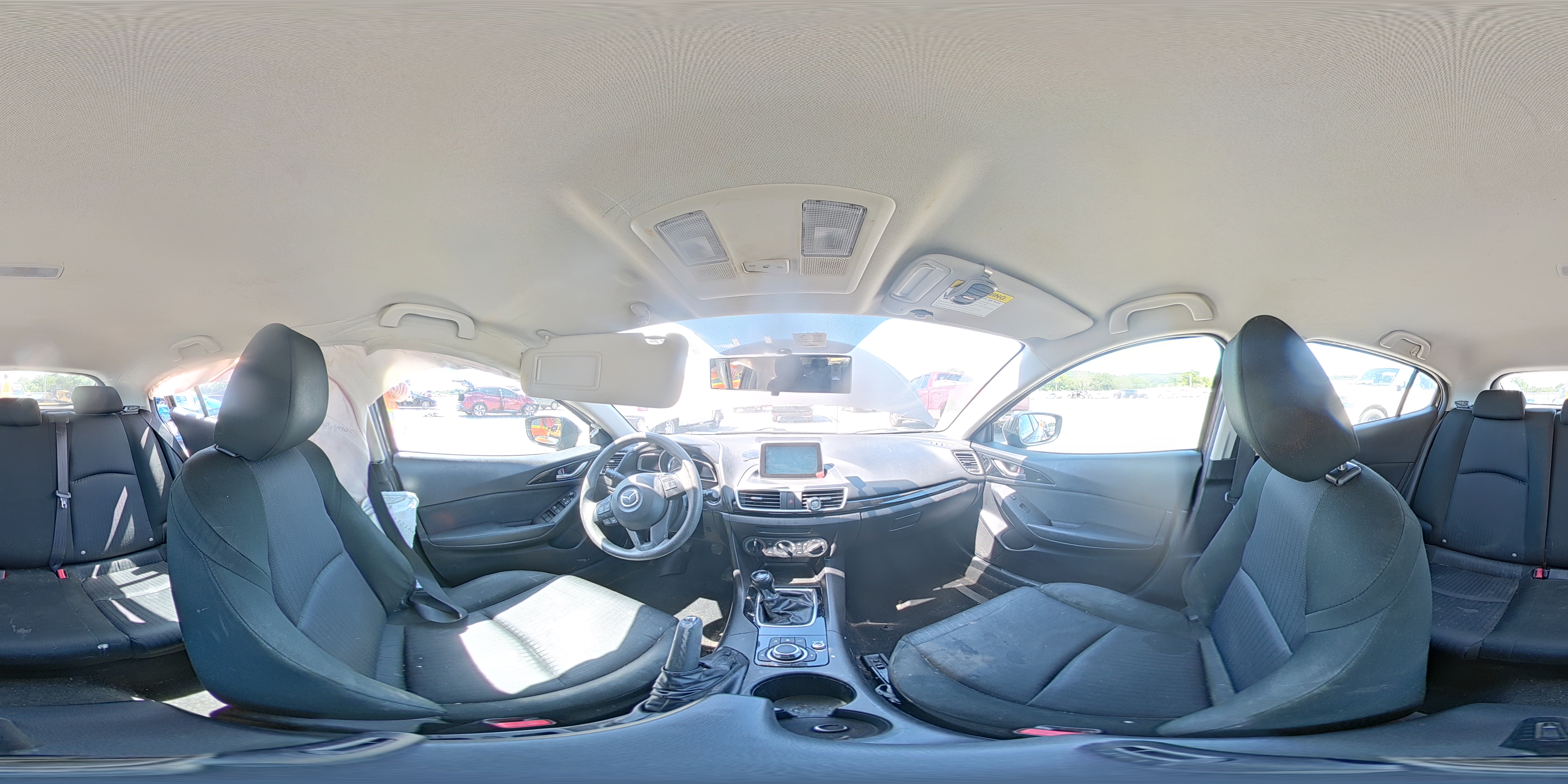 2015 Mazda 3 Sport Gray vin: 3MZBM1K72FM213709