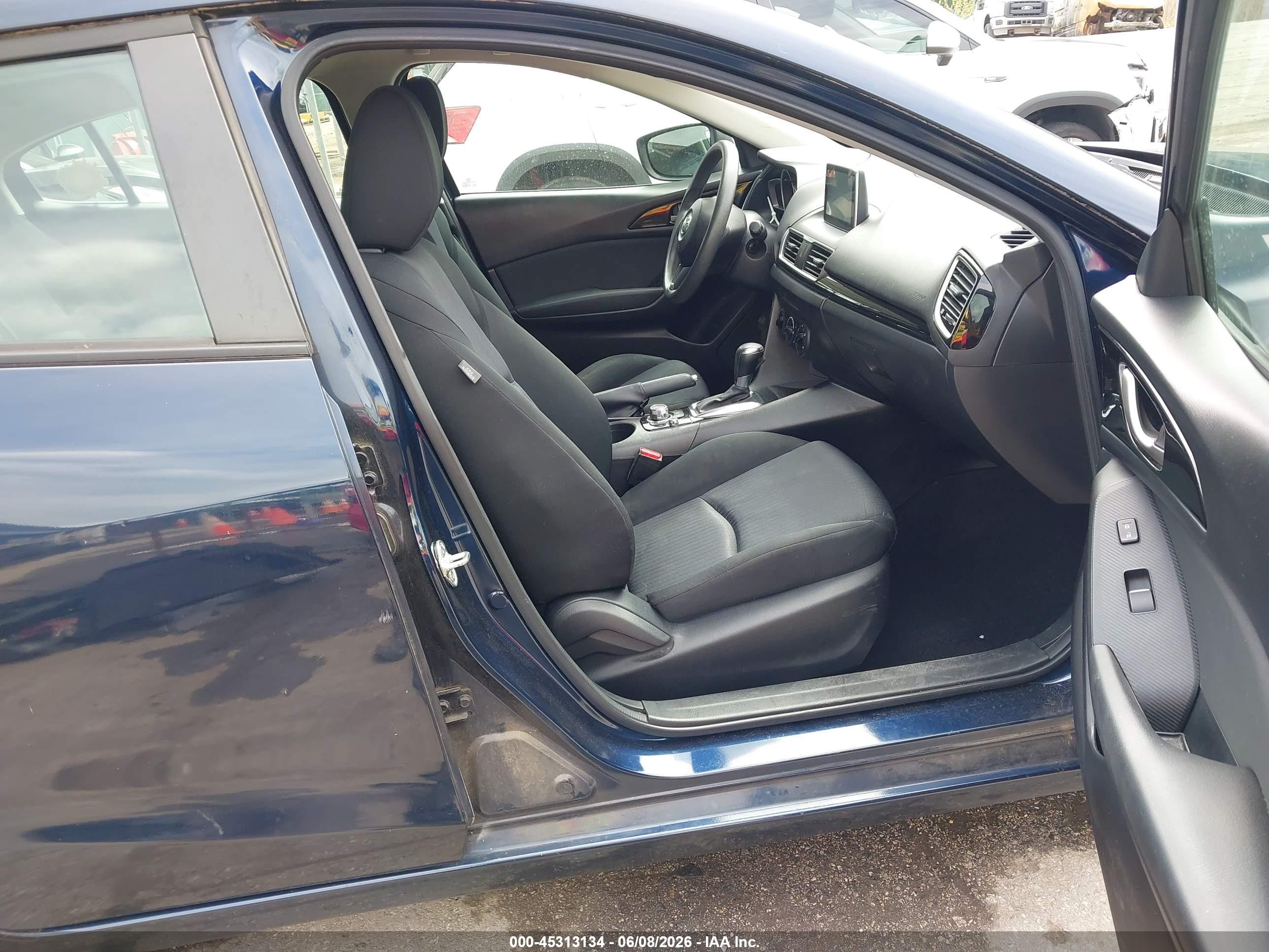 2015 Mazda Mazda3 I Sport Blue vin: 3MZBM1K73FM174564