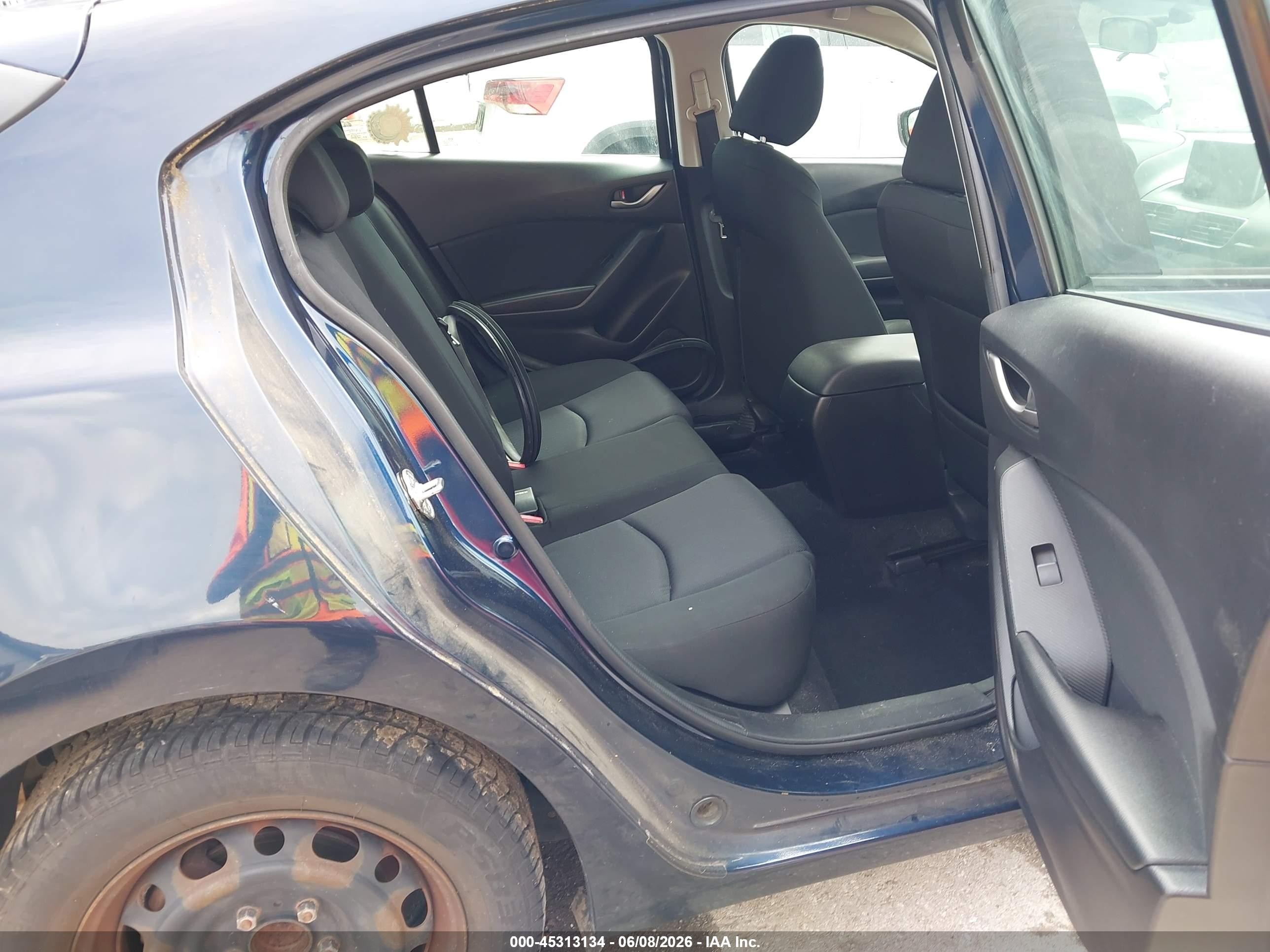 2015 Mazda Mazda3 I Sport Blue vin: 3MZBM1K73FM174564