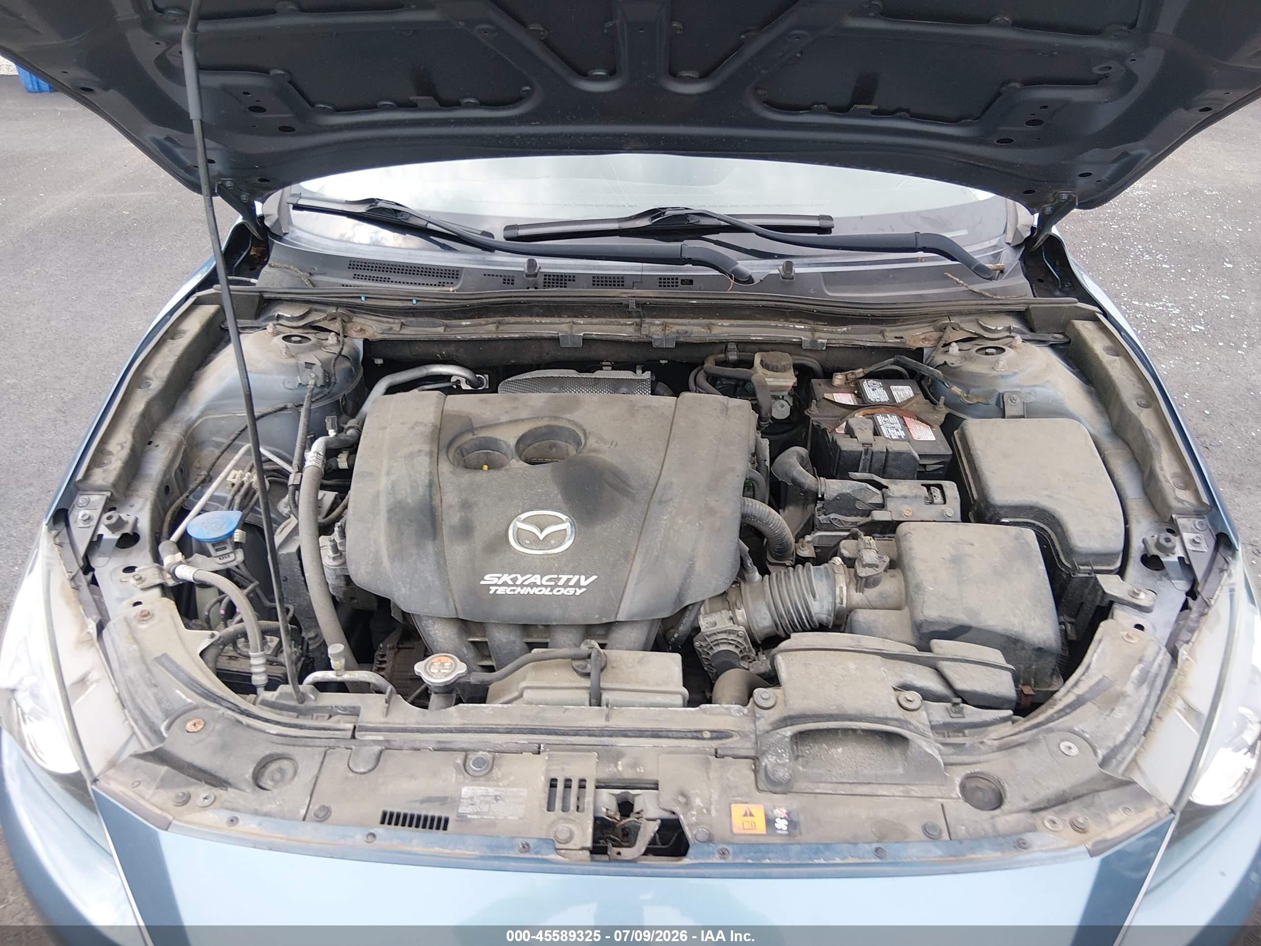 2015 Mazda Mazda3 I Sport Blue vin: 3MZBM1K75FM192712