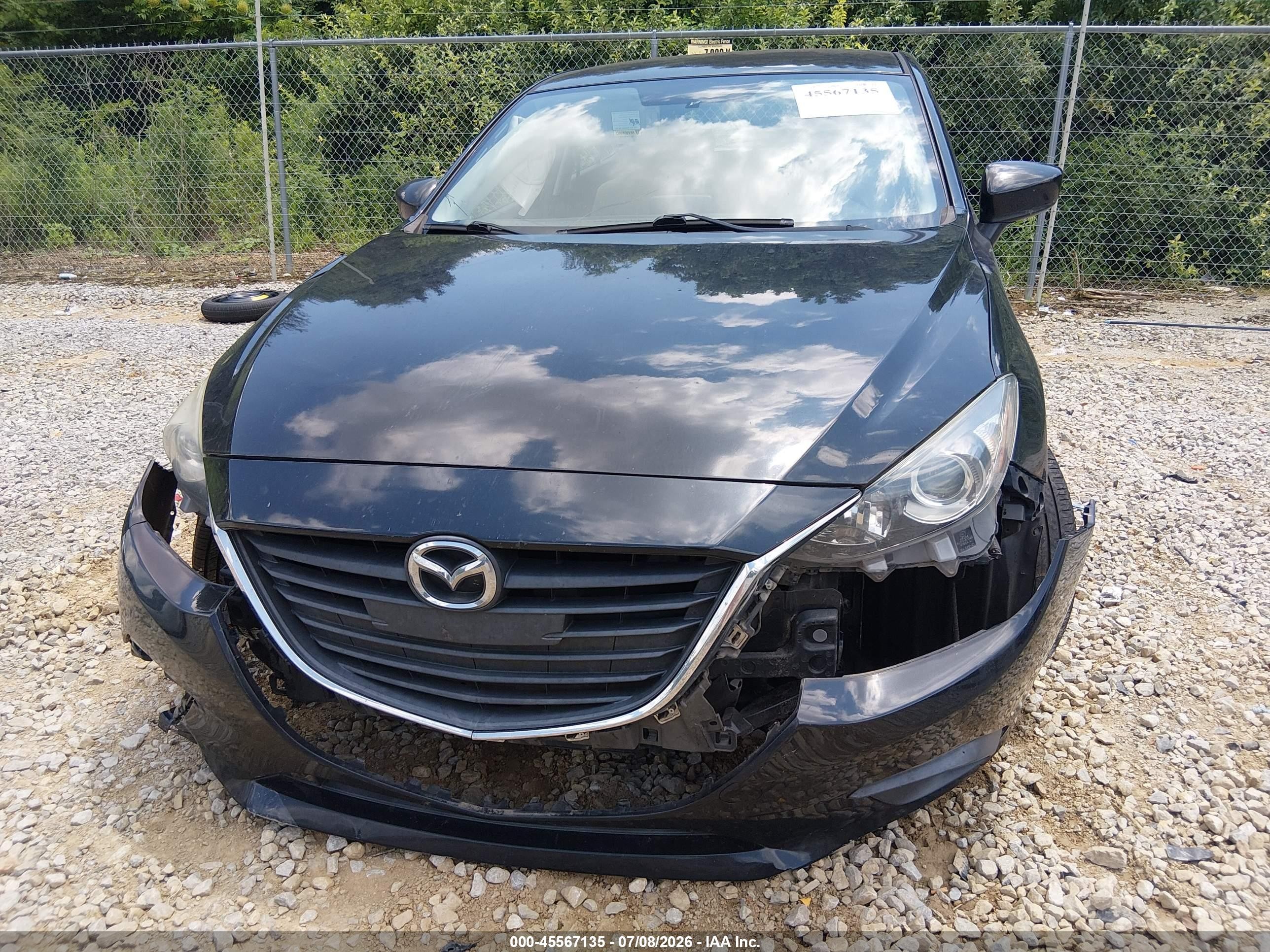 2015 Mazda Mazda3   Black vin: 3MZBM1K75FM209511