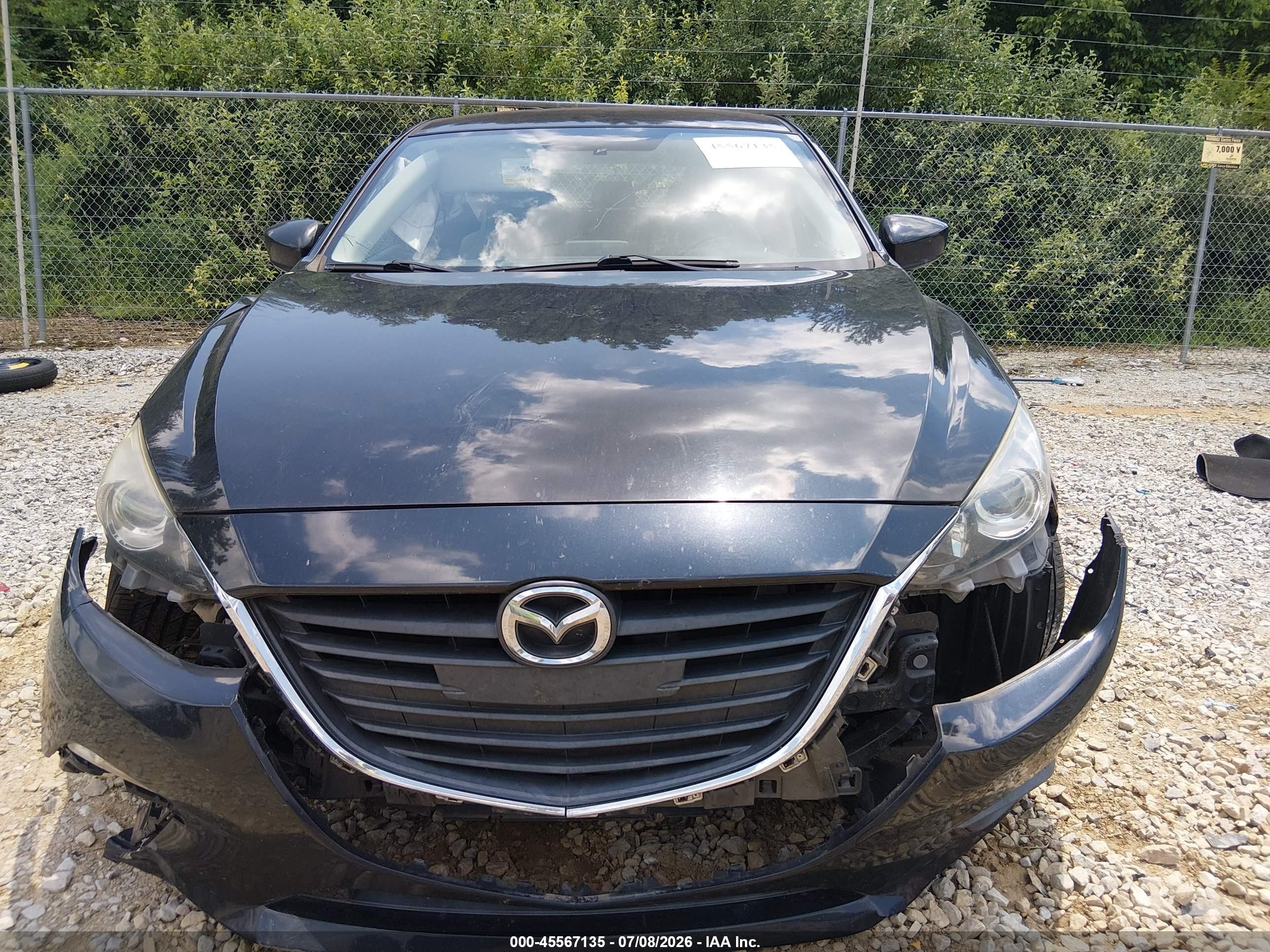 2015 Mazda Mazda3   Black vin: 3MZBM1K75FM209511