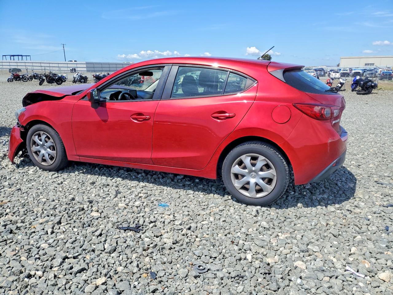 2015 Mazda 3 Sport Red vin: 3MZBM1K76FM138111