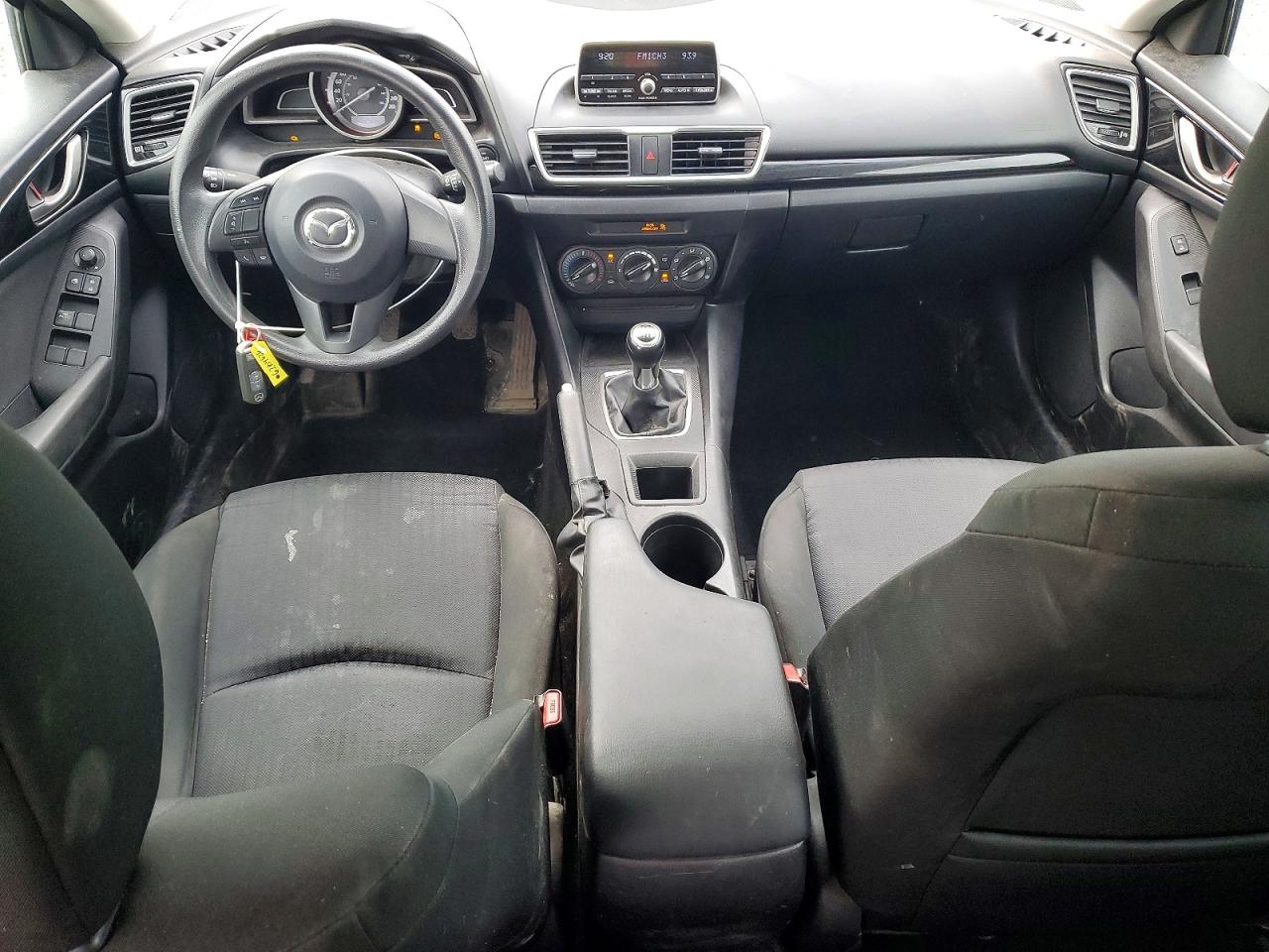 2014 Mazda 3 Hatchback White vin: 3MZBM1K77EM112423