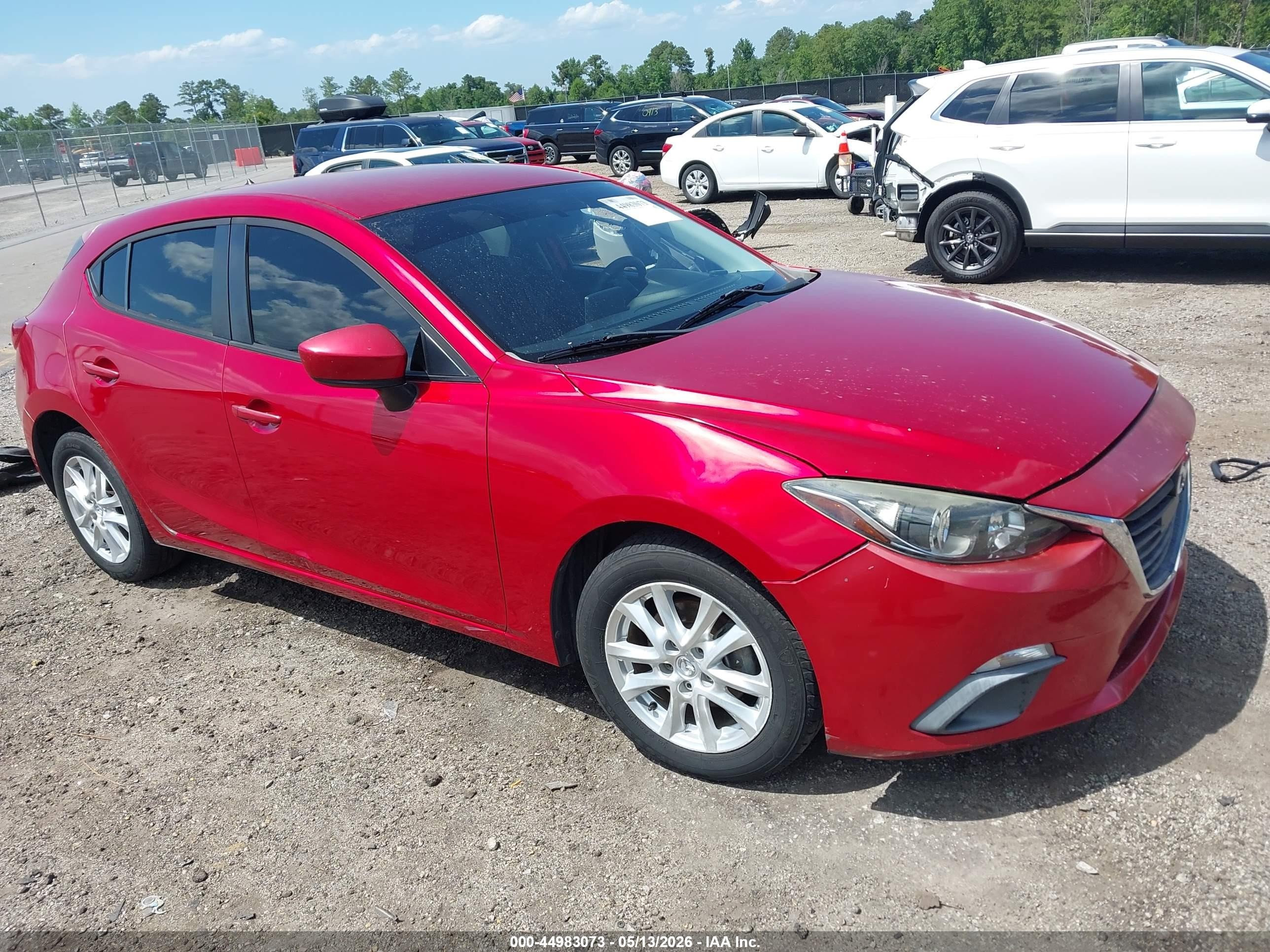 2015 Mazda Mazda3 I Sport Red vin: 3MZBM1K78FM177475