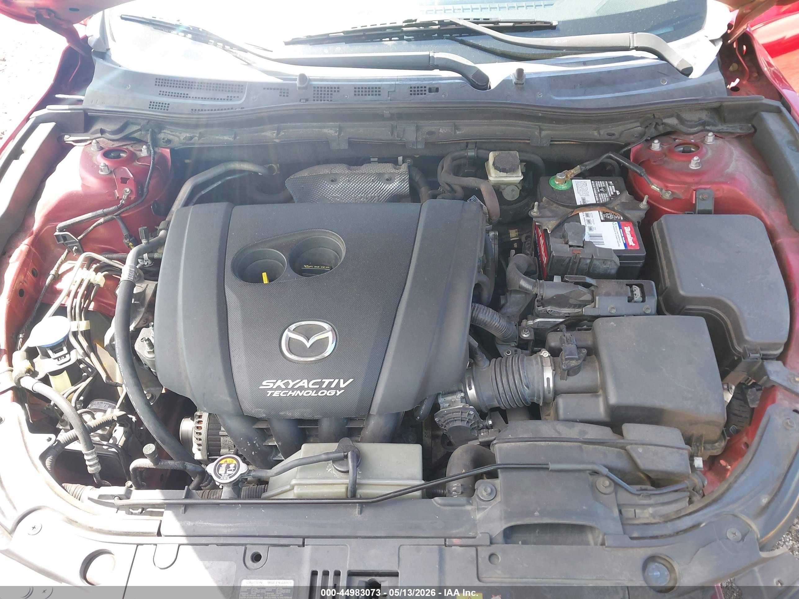 2015 Mazda Mazda3 I Sport Red vin: 3MZBM1K78FM177475