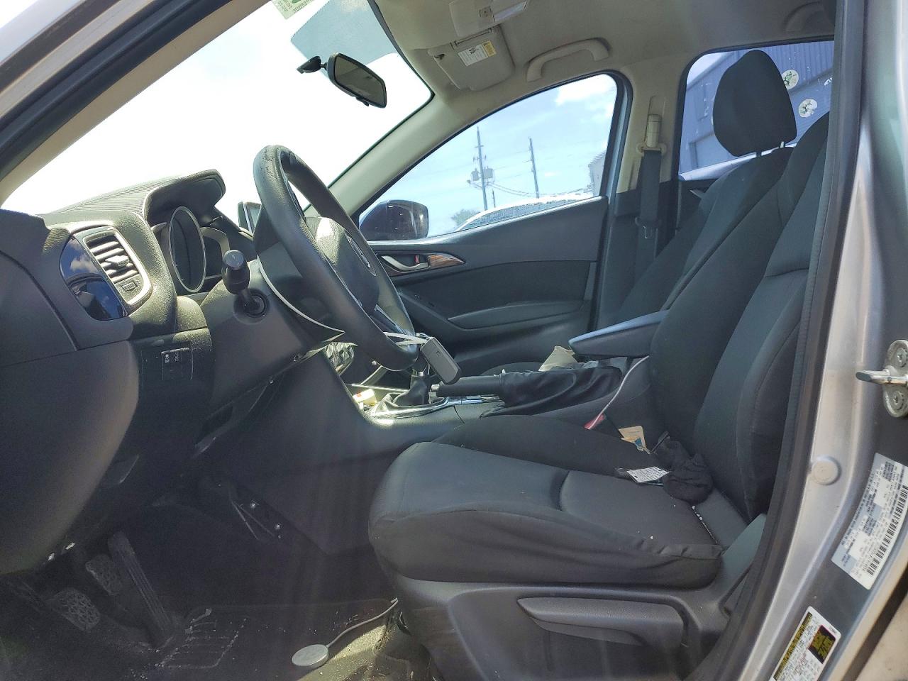 2015 Mazda 3 Sport Silver vin: 3MZBM1K79FM208216
