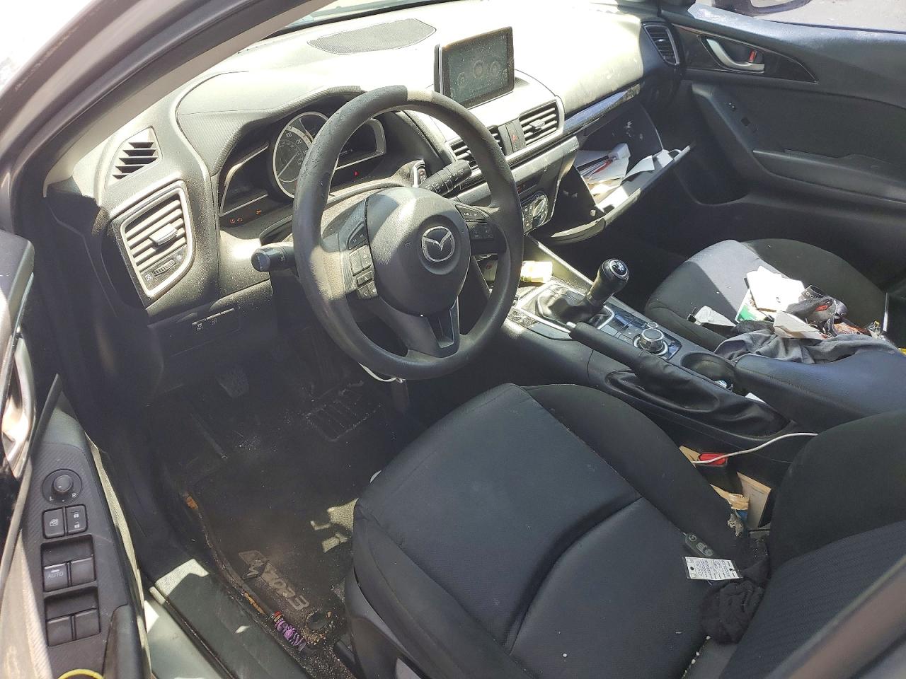 2015 Mazda 3 Sport Silver vin: 3MZBM1K79FM208216