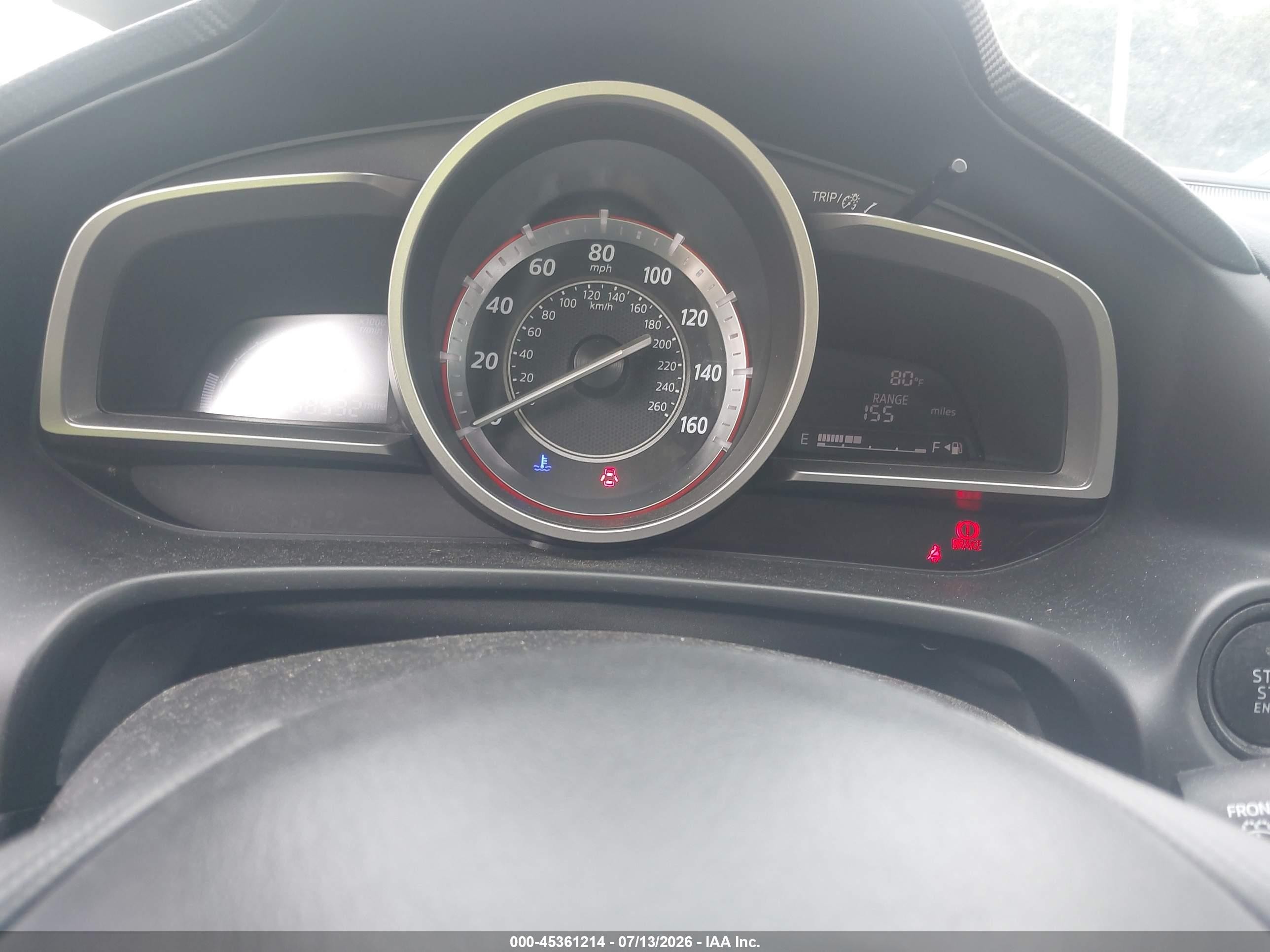 2015 Mazda Mazda3 I Sport Blue vin: 3MZBM1K7XFM126477
