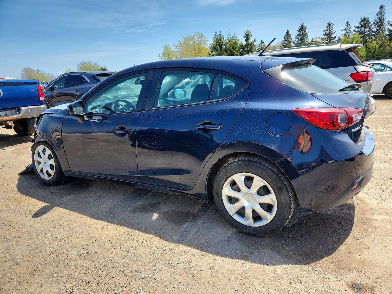 2015 Mazda 3 Sport Blue vin: 3MZBM1K7XFM212856
