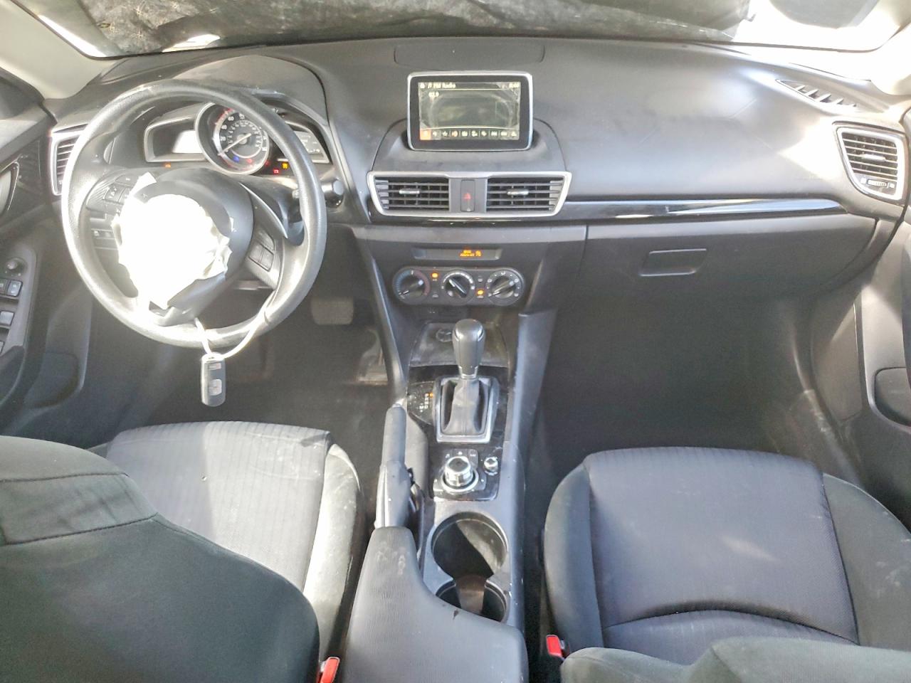 2015 Mazda 3 Sport White vin: 3MZBM1K7XFM226434