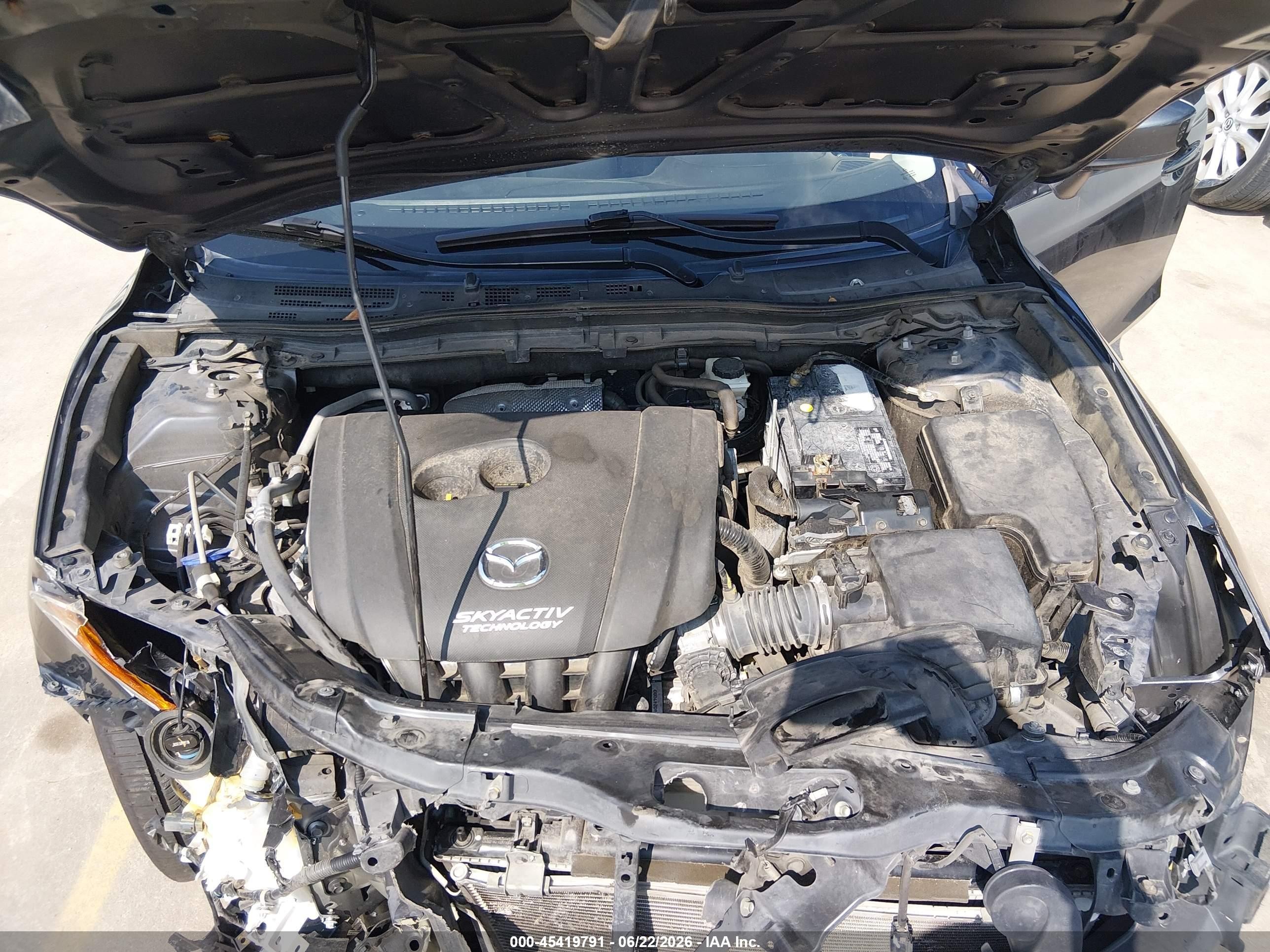 2015 Mazda Mazda3 I Touring Gray vin: 3MZBM1L70FM144291