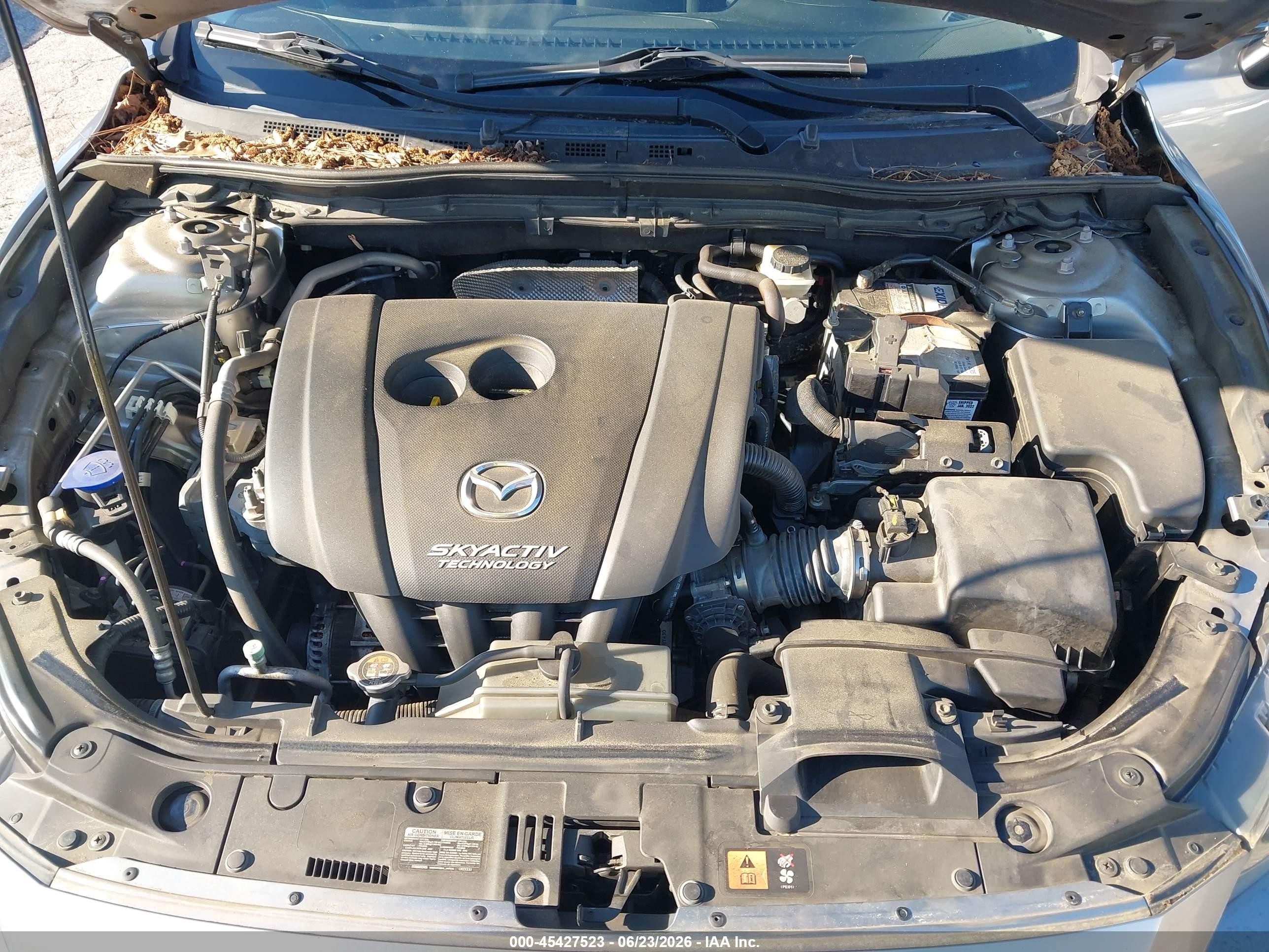 2015 Mazda Mazda3 I Touring Silver vin: 3MZBM1L70FM174844