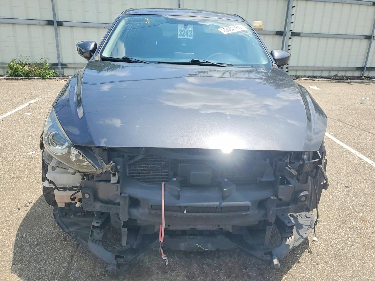 2015 Mazda 3 Touring Gray vin: 3MZBM1L70FM187965