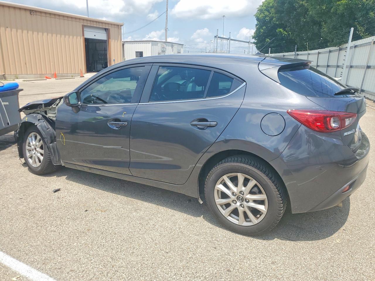 2015 Mazda 3 Touring Gray vin: 3MZBM1L70FM187965