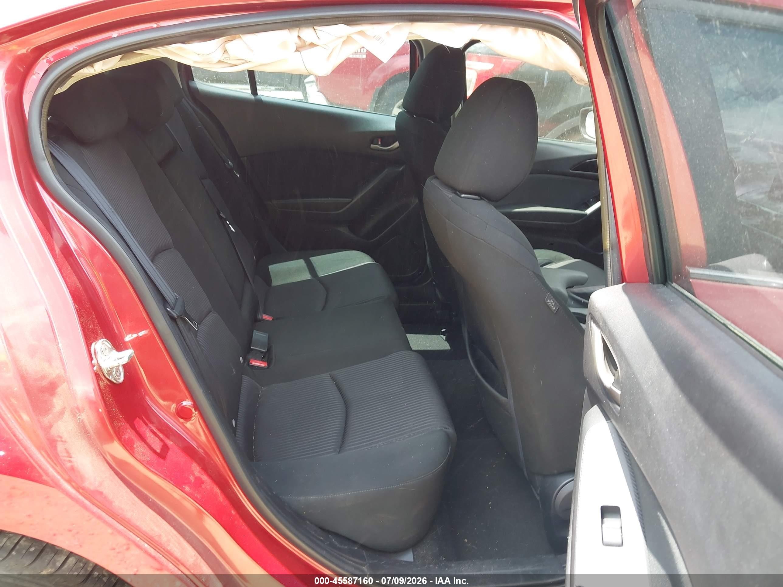 2014 Mazda Mazda3 I Touring Red vin: 3MZBM1L71EM116871